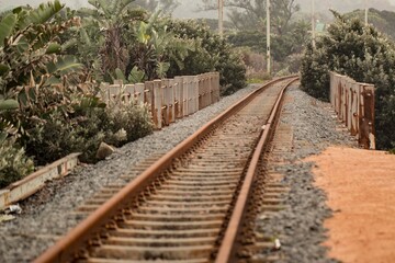 Obraz premium Train tracks