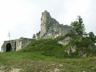 ruins of an old fortress