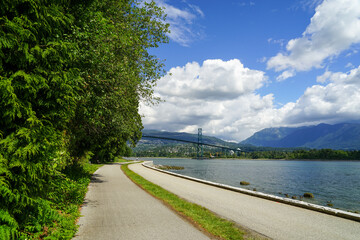 Promenade in Kanada - Stanley Park - Vancouver