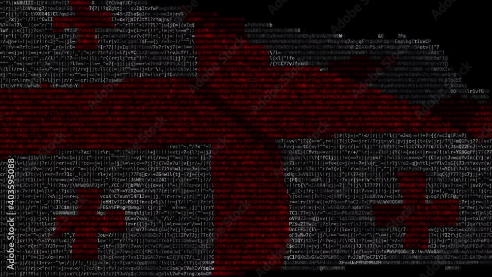 Aufkleber flag of georgia made of computer code, looping animation