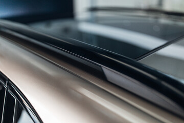 Luxury car roof trunk racks