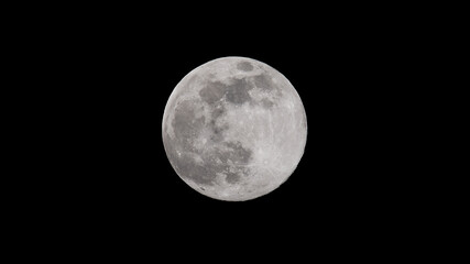 View of full Moon