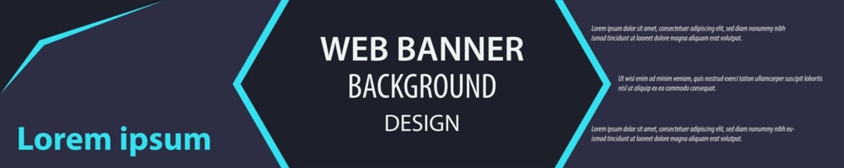 minimalist web banner background design. eps10 vector
