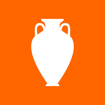 Amphore und Hintergrund