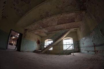 Abandoned alcohol factory in Warsaw