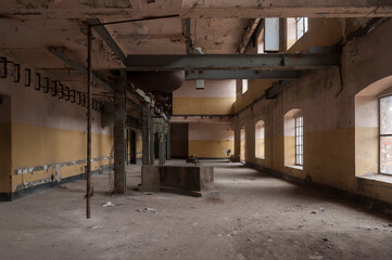 Abandoned alcohol factory in Warsaw