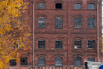 Abandoned alcohol factory in Warsaw