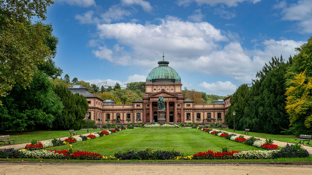 Kaiser Wilhelms Bad in the spa gardens of Bad Homburg, Hesse