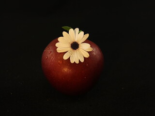 Red apple aroma flower quality delicious natural flavor