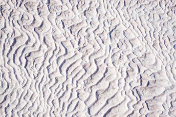 view of travertine terraces at Pamukkale