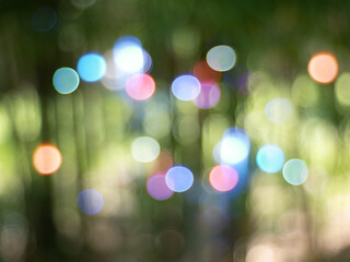 abstract bokeh light for background