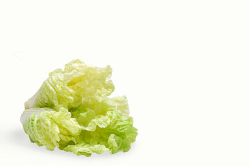 Lettuce isolated on white background