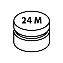 jar icon on white background