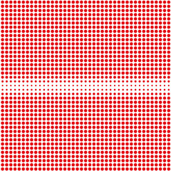 red dots on white background