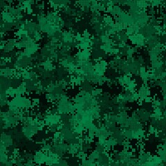 Abstract military or hunting camouflage seamless pattern background