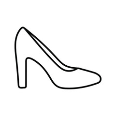 High Heel icon. high heel shoes sign. vector illustration