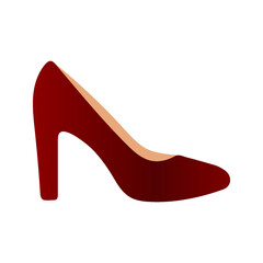 High Heel icon. high heel shoes sign. vector illustration