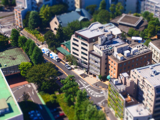 東京タワーからの眺め ミニチュア