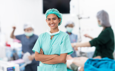  an indian young woman surgeon