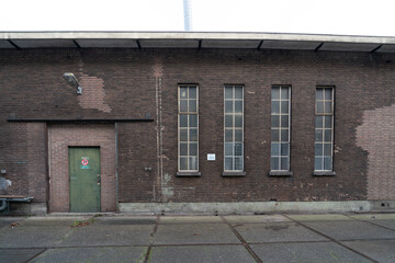 Facade of an old factory