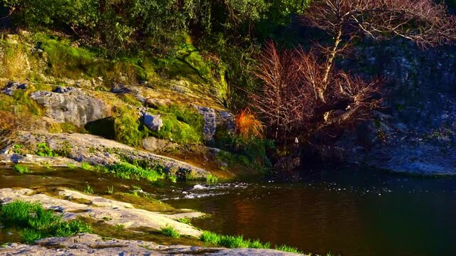 Fresh water coming from canyon, Ballıkayalar Nature Park, Gebze-Kocaeli
