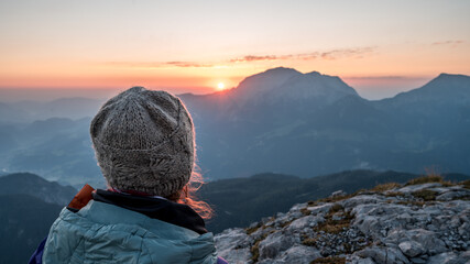 Sunrise Watzmann