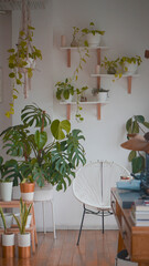 table and chairs in a restaurant