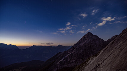 Watzmannfrau am Morgen