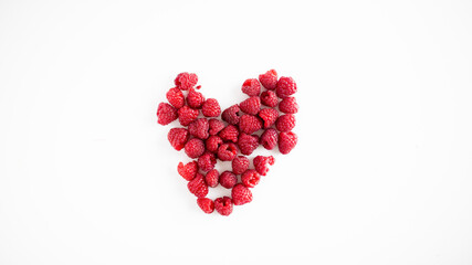 red raspberries