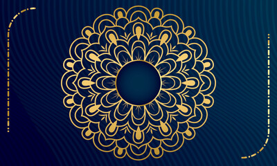 Luxury mandala background with beautiful floral ornament pattern. Hand drew gold mandala design.
 Vector mandala template for decoration invitation,wedding,brochure, flyer, banner, cards,  logos,cover