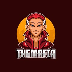 The Mafia E-sports Logo Mascot Template