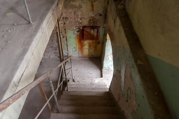 Abandoned alcohol factory in Warsaw