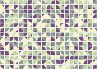 Abstract Geometric Pattern generative computational art illustration