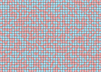 Abstract Geometric Pattern generative computational art illustration