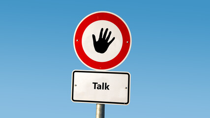 Street Sign to Doing versus Talk