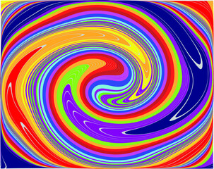 Fototapeta na wymiar Dotted, dots, speckles abstract concentric circle. Spiral, swirl, twirl element.Circular and radial lines volute, helix.Segmented circle with rotation.Radiating arc lines.colorful