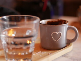 Turkish cup of coffee in Instanbul