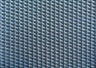 Plastic rattan weave pattern gray color