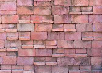Decorative brick wall