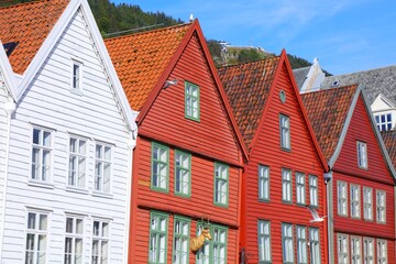 Bergen, Norway - Bryggen UNESCO site