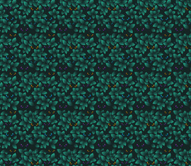 A vector image of eyes in the dark, which can be a background or pattern.