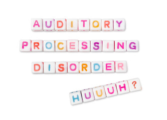 Auditory processing disorder and 