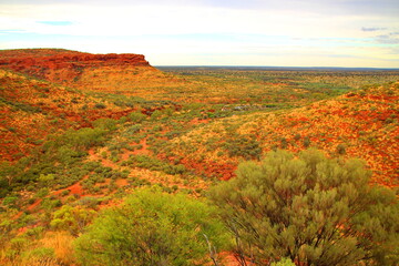 Kings Canyon in the red centre of Australia