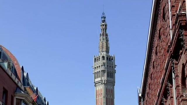 Lille Belfry, Nord-Pas-de-Calais, France.