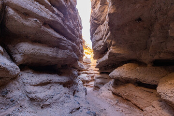 Beautiful landscape along the famous White Owl Canyon trail