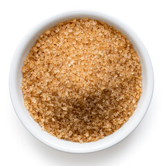 Brown granulated sugar.