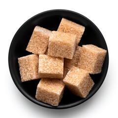 Brown sugar cubes.