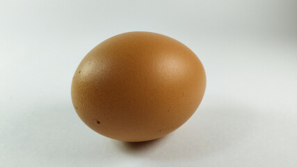 Chicken eggs, isolated on white background