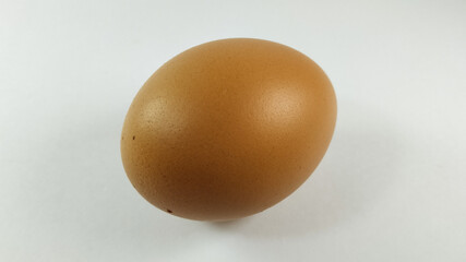 Chicken eggs, isolated on white background