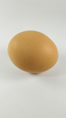 Chicken eggs, isolated on white background